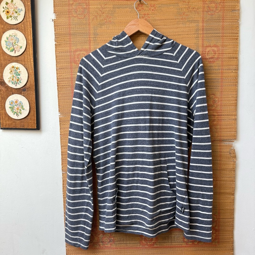 Banana Republic Striped Hoodie Shirt
